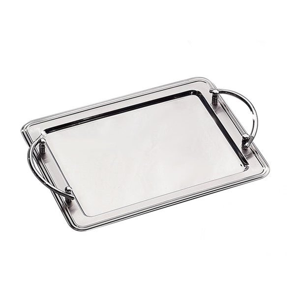 Jiallo 14 in. Rectangular Tray with Handles 73029